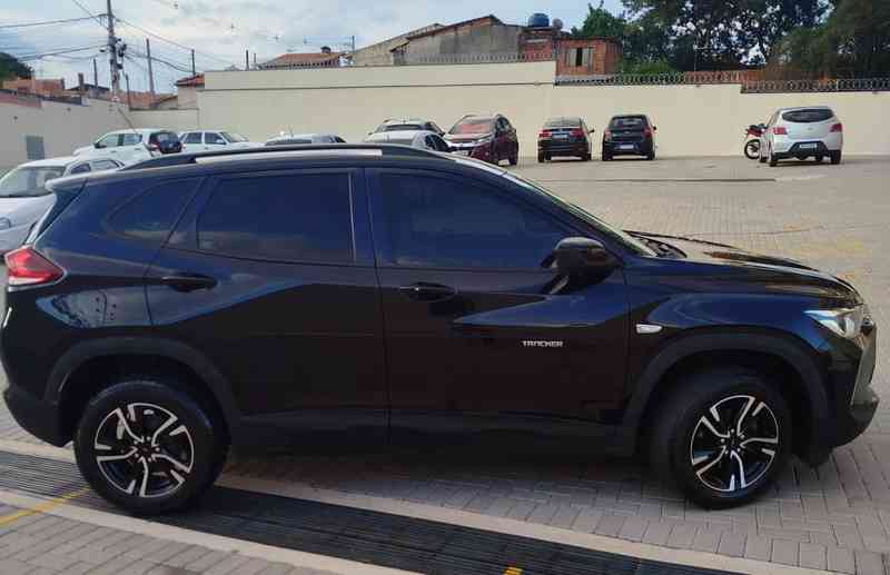 Chevrolet Tracker azul único dono — foto 2