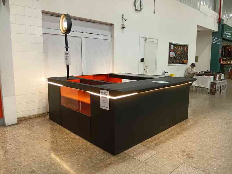 Quiosque 2,5x2,5 em MDF com estrutura de estufa — foto 2