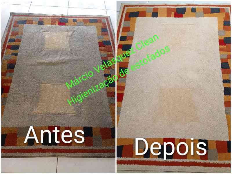 Limpeza e higienização de tapetes e sofá — foto 2