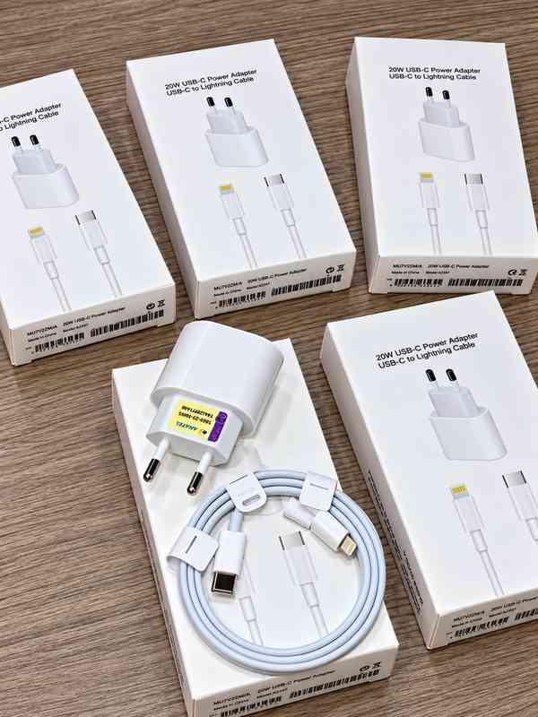 Carregador Rápido 20W para iPhone com Cabo USB-C para Lightn — foto 3