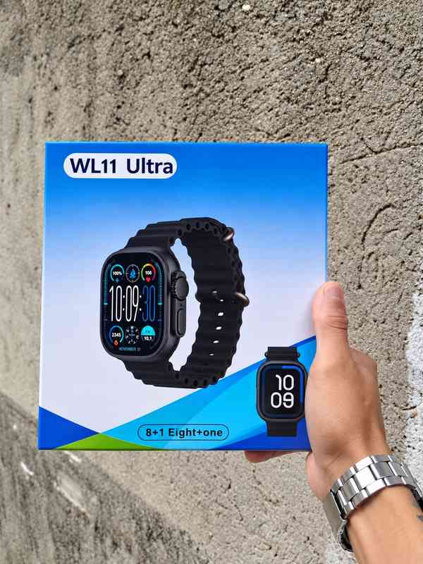 Smartwatch WL11 Ultra + 8 pulseiras — foto 2