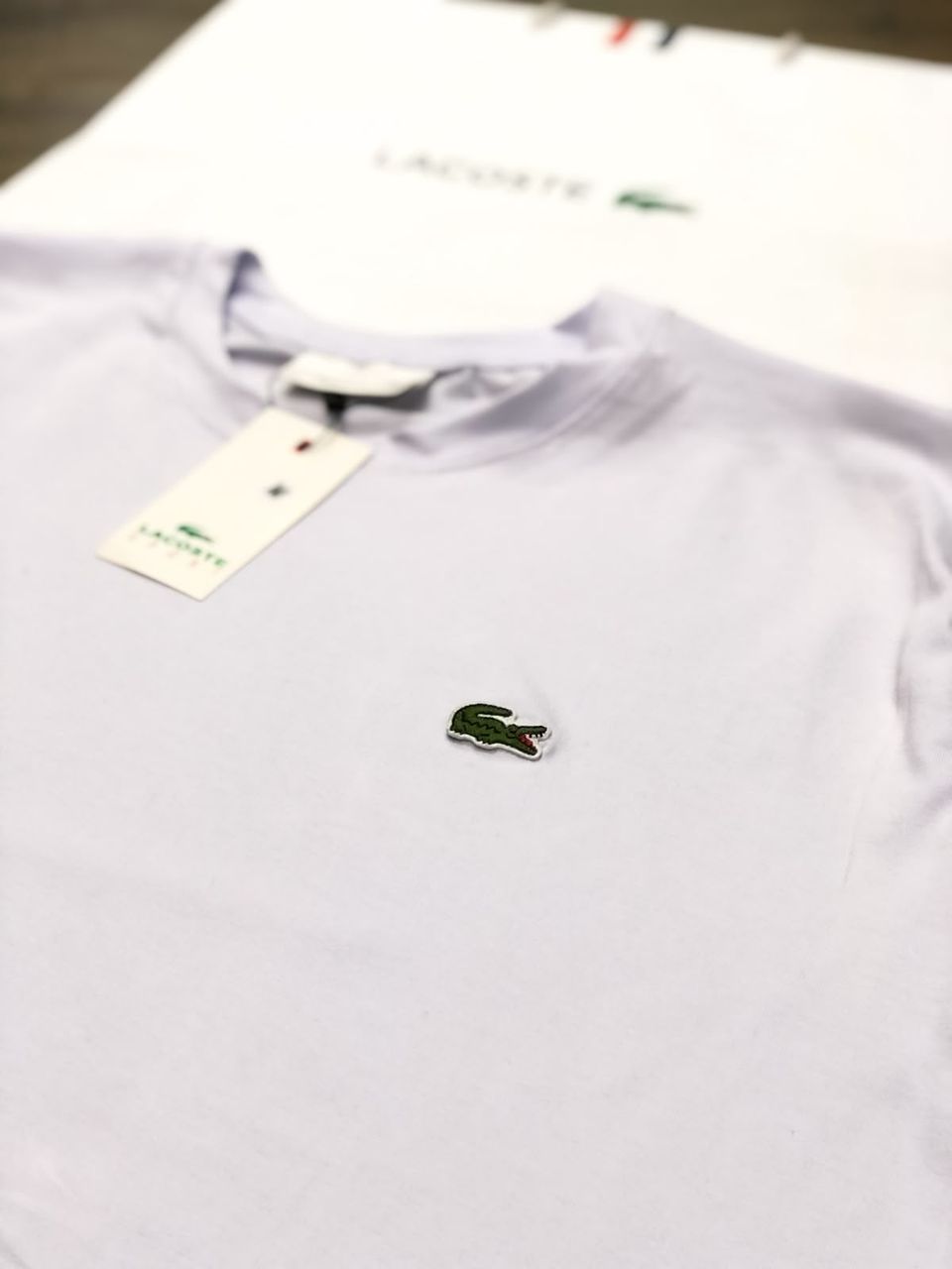 Camiseta Lacoste importada — foto 5