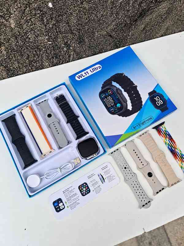 Smartwatch WL11 Ultra + 8 pulseiras — foto 3