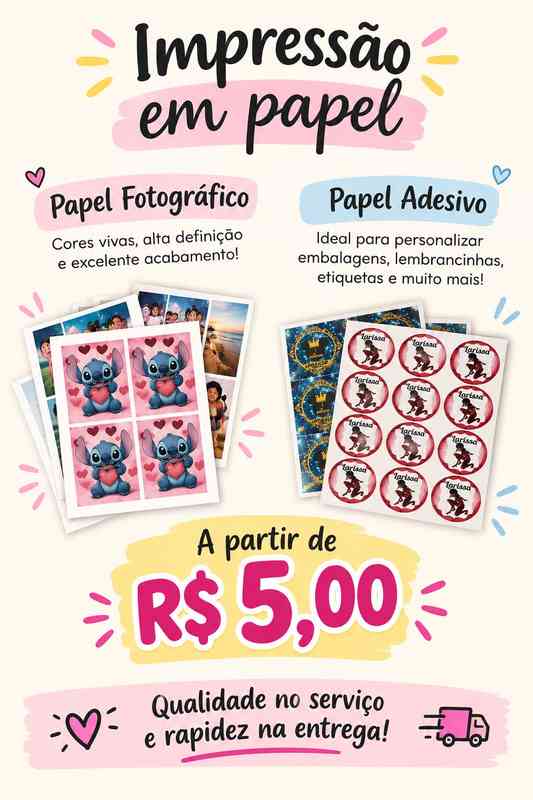 Cartão de visita, panfletos e kit festa — foto 2