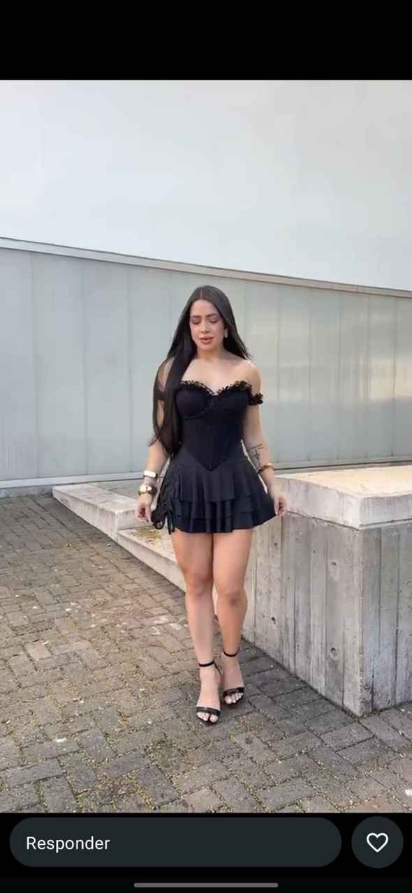 Saia marrom e preta — foto 2
